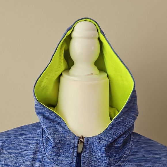 Under Armour Blue Full-Zip Hoodie - Picture 4 of 8